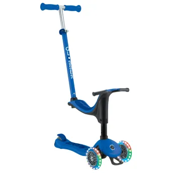 Самокат Globber Go Up Sporty колеса з підсвіткою до 20/50 кг 1+ Синій