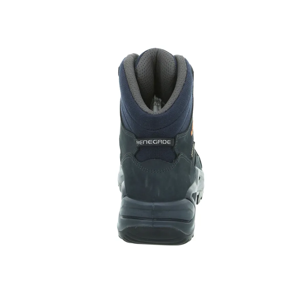 Черевики трекінгові LOWA Renegade GTX Mid Night Blu/Orange