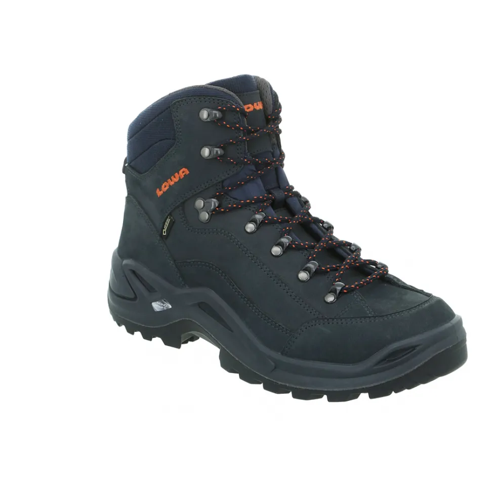 Черевики трекінгові LOWA Renegade GTX Mid Night Blu/Orange