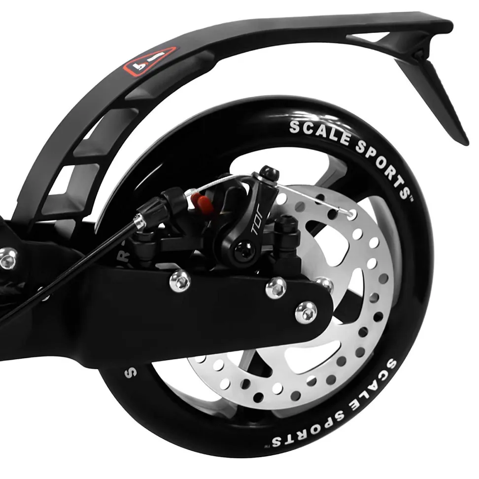 Самокат Двухколесный Scale S-Sport Pro 2025 Black Red С Дисковым тормозом (не электро)