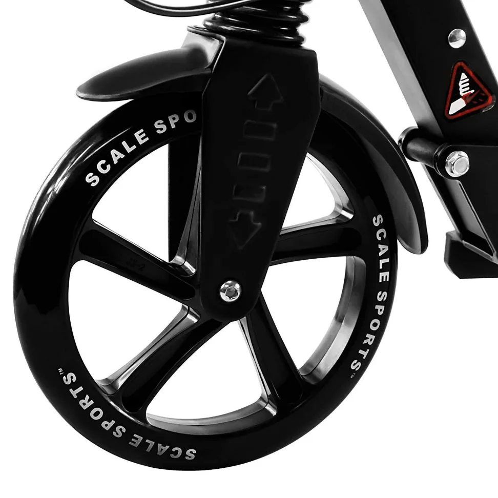 Самокат Двухколесный Scale S-Sport Pro 2025 Black Red С Дисковым тормозом (не электро)