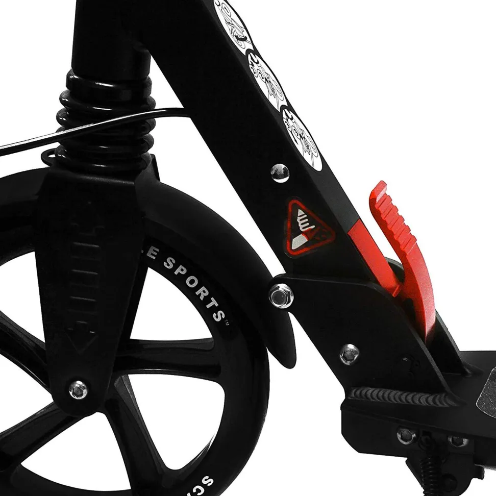 Самокат Двухколесный Scale S-Sport Pro 2025 Black Red С Дисковым тормозом (не электро)