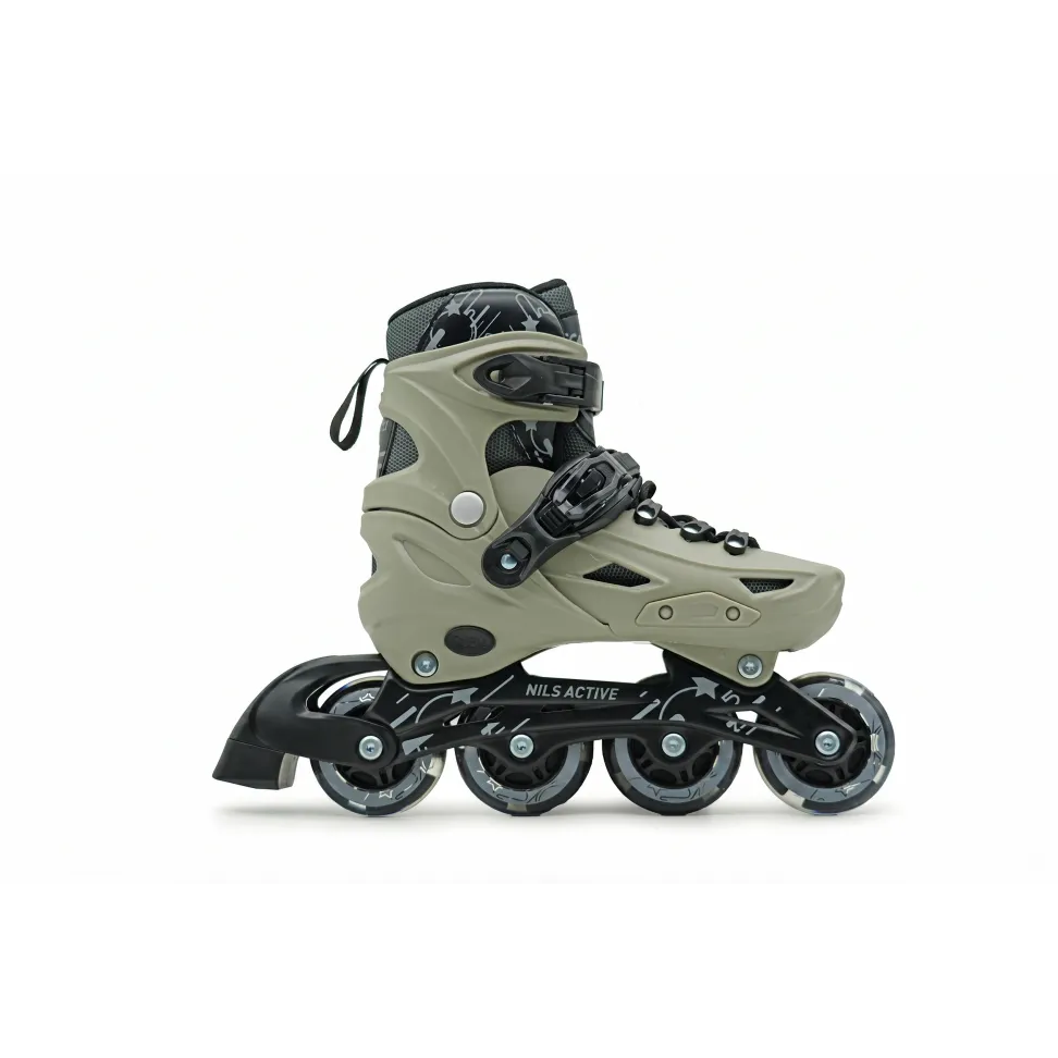 Детские раздвижные ролики Nils Active Pro Gray 2026