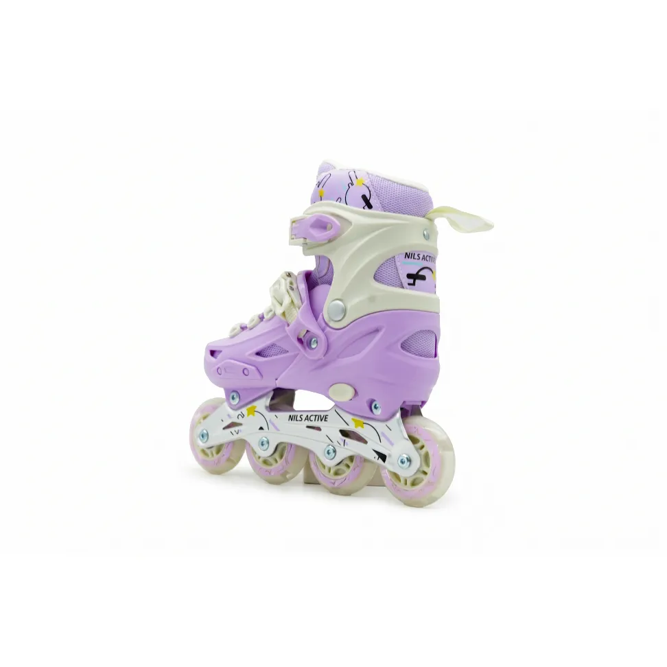 Детские раздвижные ролики Nils Active Pro Violet 2026