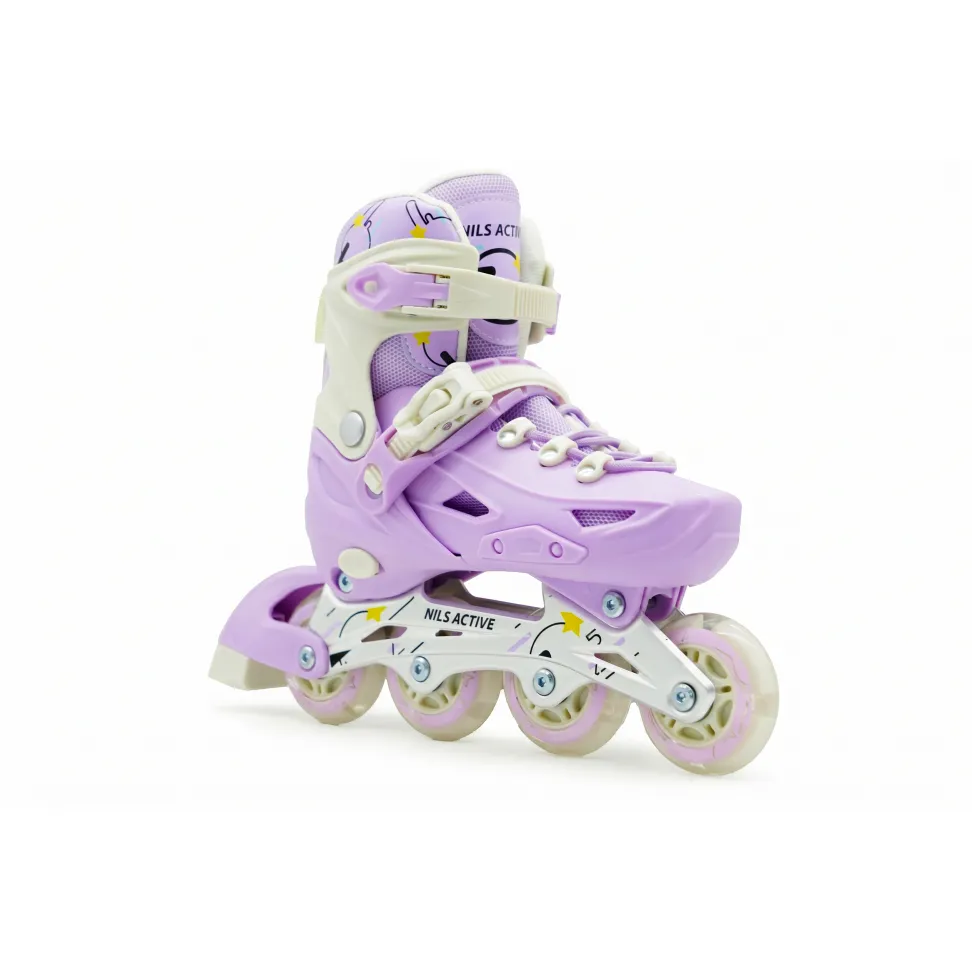 Детские раздвижные ролики Nils Active Pro Violet 2026