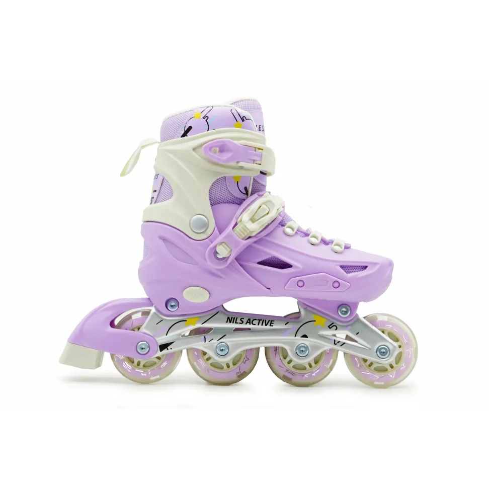 Детские раздвижные ролики Nils Active Pro Violet 2026
