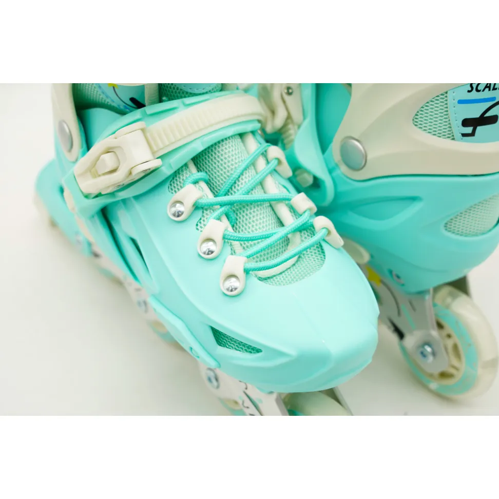 Детские раздвижные ролики Nils Active Pro Mint 2026