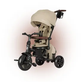 Трехколесный складной велосипед 6в1 QPLAY COMFO MAX Beige