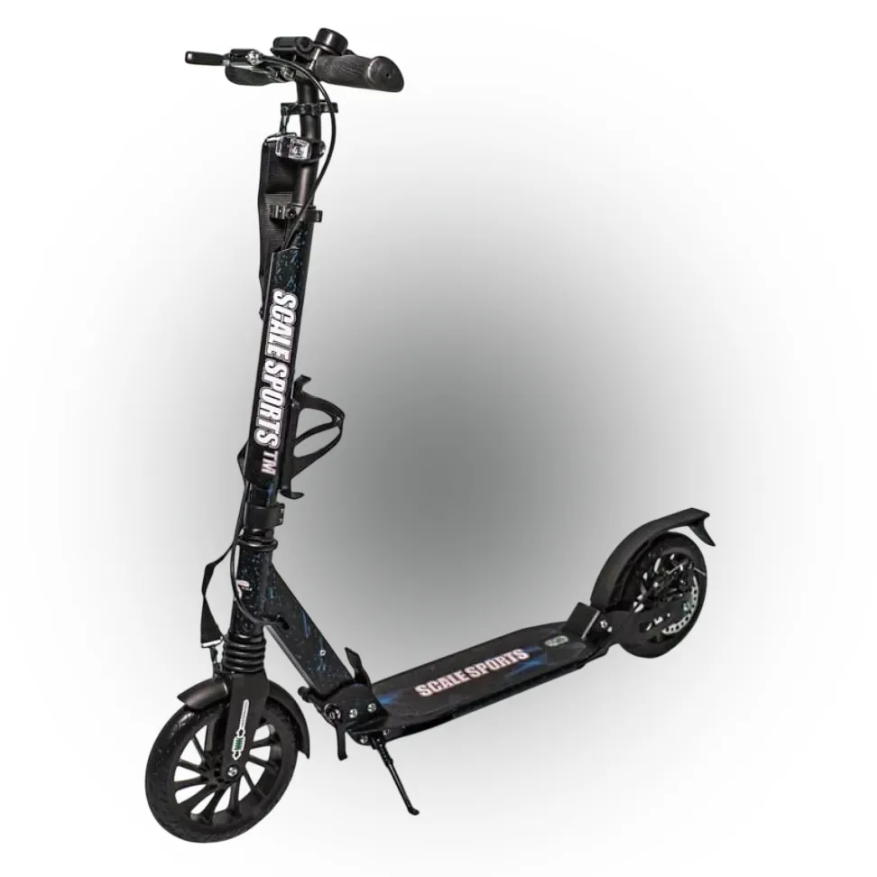 Самокат Двоколісний Scale S-Sport Pro 2025 Black Blue З дисковим гальмом (не електро)