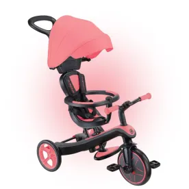 Велосипед детский GLOBBER EXPLORER TRIKE 4в1, розовый, до 20кг, 3 колеса