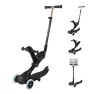 Самокат GLOBBER Globber Go up deluxe lights 5 в 1 черный (646-720-2)