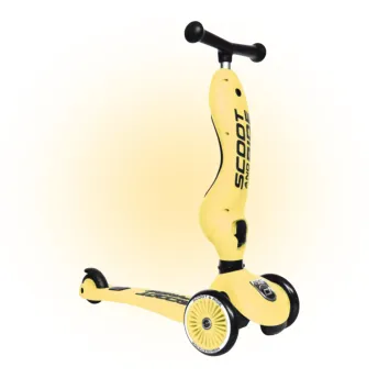 Cамокат Scoot and Ride 2 в 1 Highwaykick Lemon