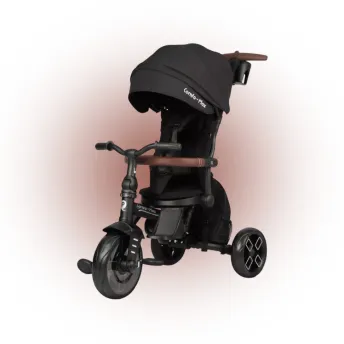 Трехколесный складной велосипед 6в1 QPLAY COMFO MAX Black