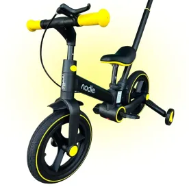 Велосипед трансформер 4в1 Nadle Go-Up з батьківською ручкою та гальмом Yellow