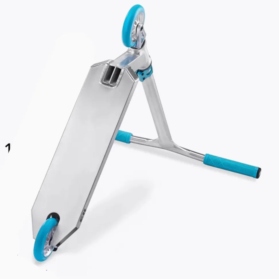 Трюковой самокат Hipe H3 2025 Silver/Blue