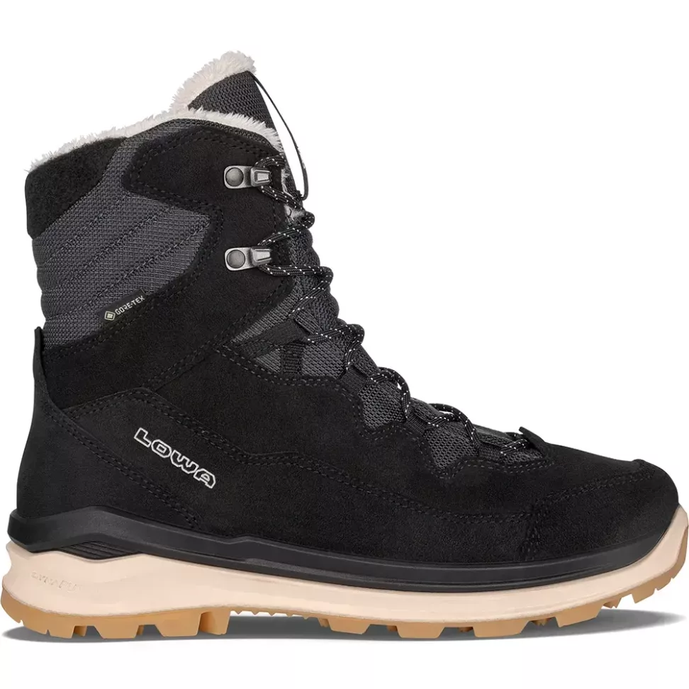 Зимові жіночі черевики утеплені Lowa Ottawa GTX Black WS