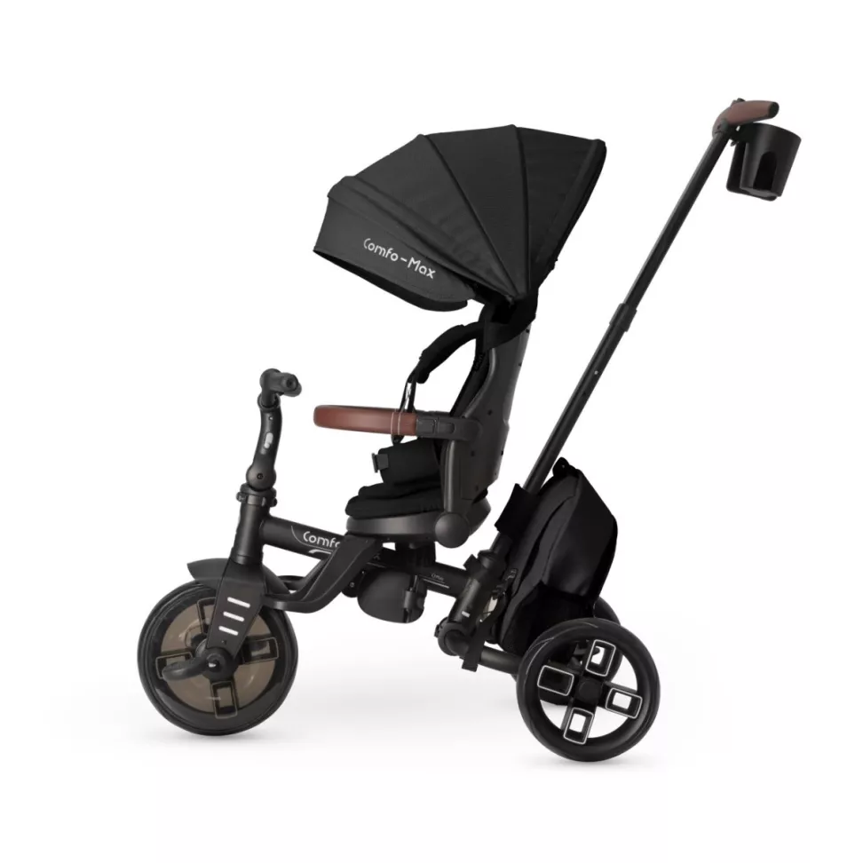 Трехколесный складной велосипед 6в1 QPLAY COMFO MAX Black