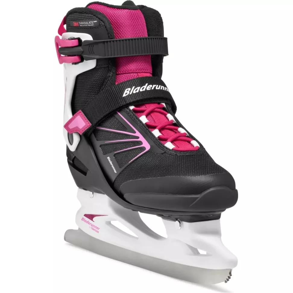 Bladerunner ледовые коньки Igniter XT Ice W black-fuchsia