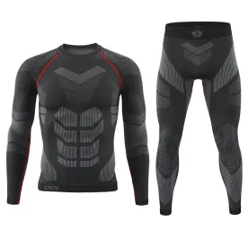 Термобелье мужское тактическое Gray ES-s DY Technology Body Mapping До -15*