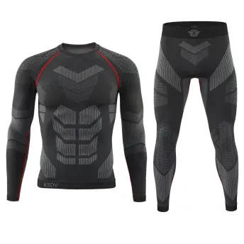 Термобелье мужское тактическое Gray ES-s DY Technology Body Mapping До -15*