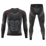 Термобелье мужское тактическое Gray ES-s DY Technology Body Mapping До -15*