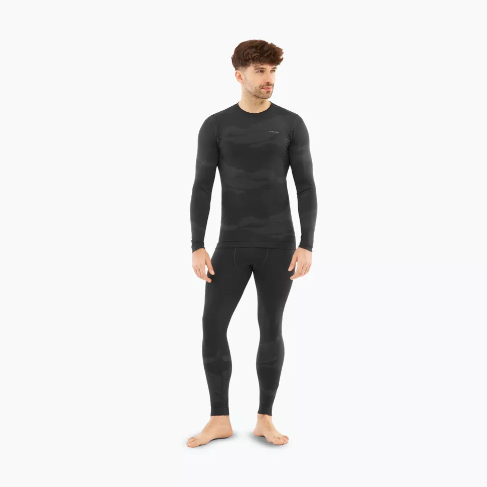 Чоловіча термобілизна Viking Tactical Merino Black до -18*