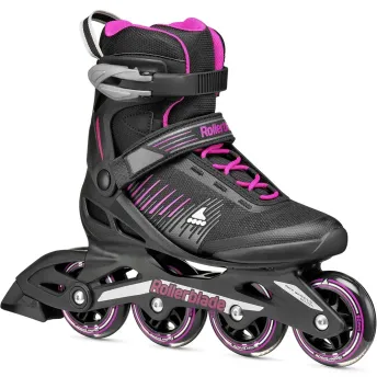 Rollerblade роликовые коньки Zetrablade W black-cyclamen pink