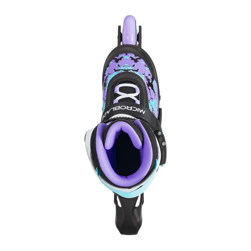 Ролики для дівчинки Rollerblade Microblade black-lavander 2026