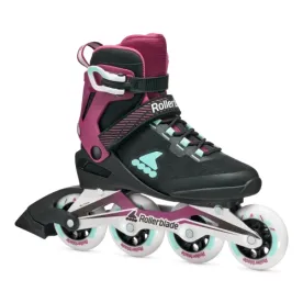 Женские ролики Rollerblade Macroblade 84 W Black-Burgundy для роликов