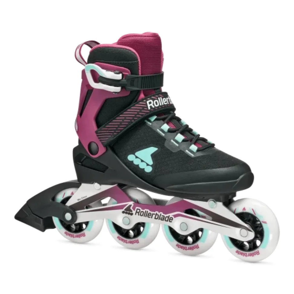 Женские ролики Rollerblade Macroblade 84 W Black-Burgundy для роликов
