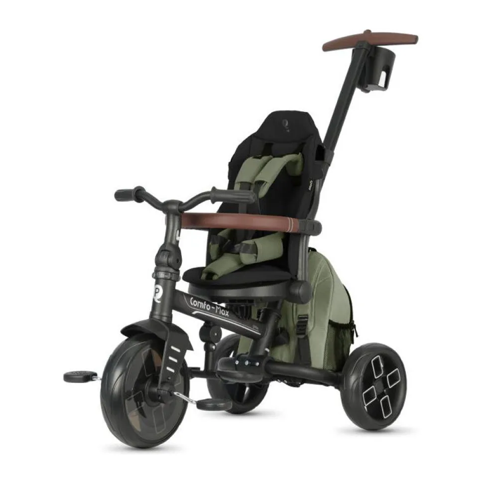 Трехколесный складной велосипед 6в1 QPLAY COMFO MAX Green