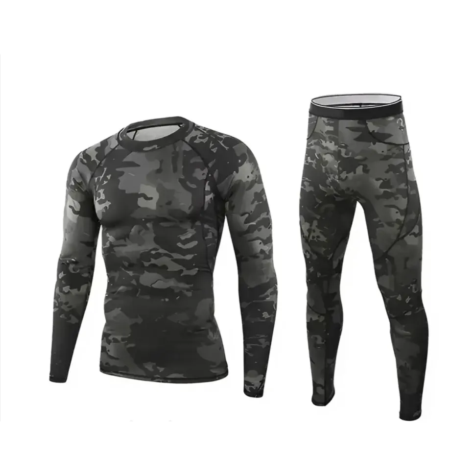 Термобелье мужское зимнее комплект Black Military ES-s DY Technology Core Tech До -25*