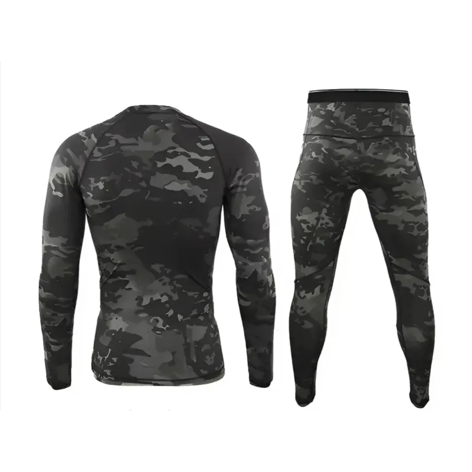 Термобелье мужское зимнее комплект Black Military ES-s DY Technology Core Tech До -25*