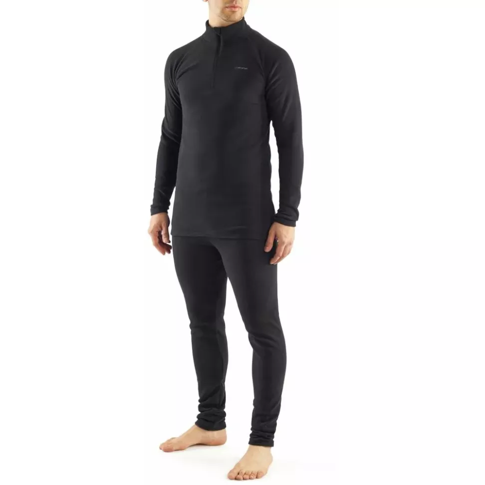 Термобелье мужское флисовое Viking Winter Fleece Polartec Black До -25*