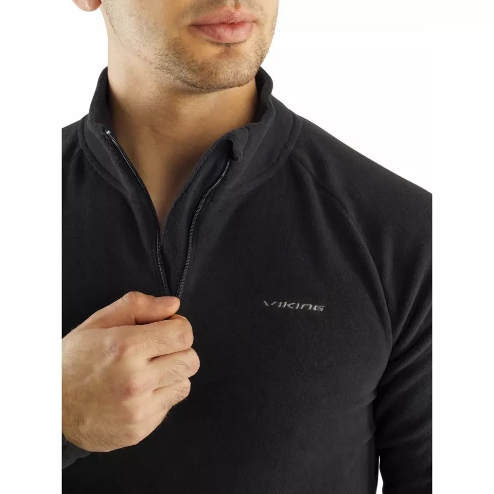 Термобелье мужское флисовое Viking Winter Fleece Polartec Black До -25*