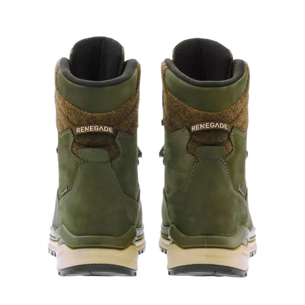 Ботинки Берцы зимние мужские Lowa Renegade EVO ICE 2 GTX Olive