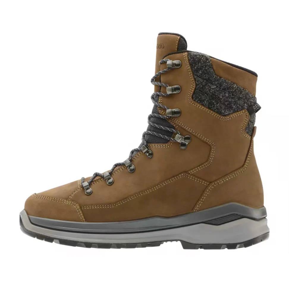 Ботинки Берцы зимние мужские Lowa Renegade EVO ICE 2 GTX Braun