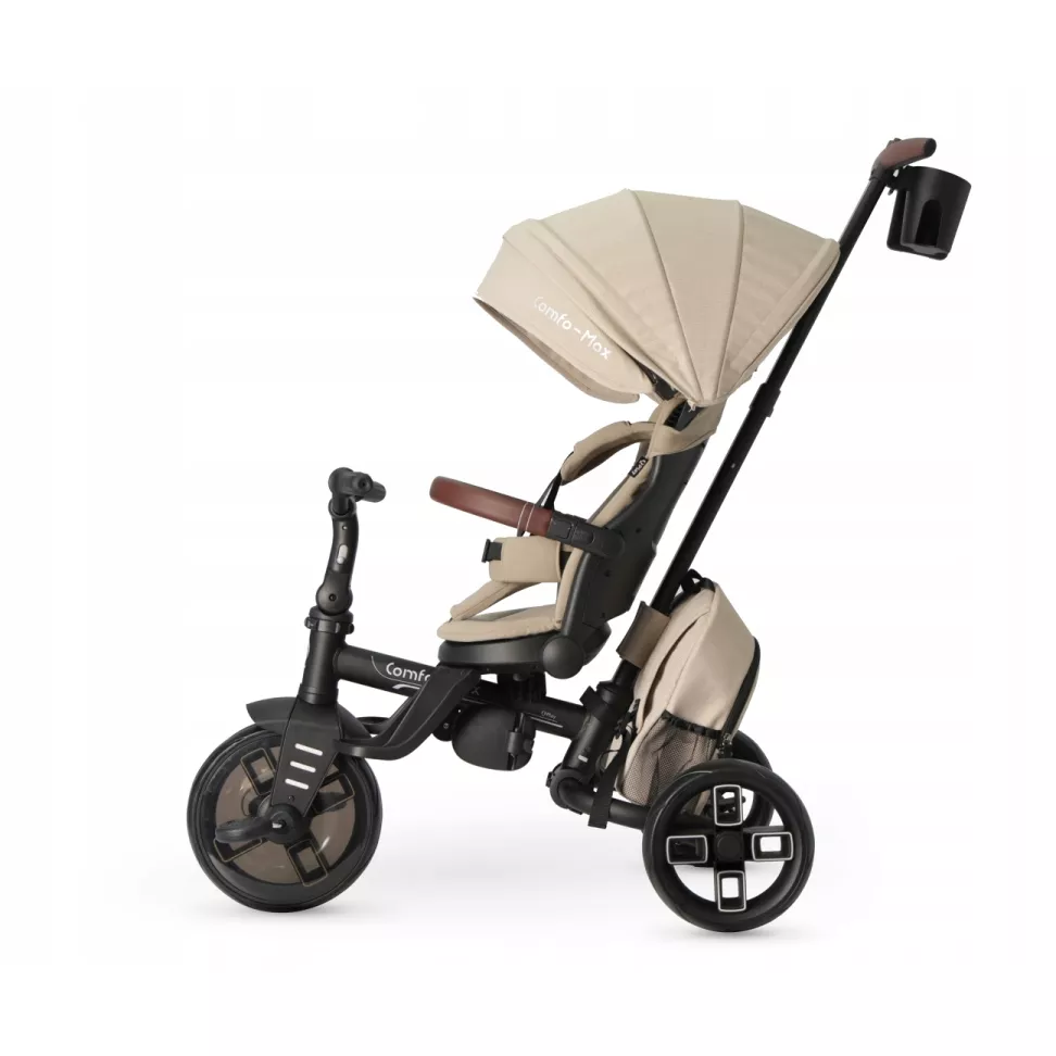 Трехколесный складной велосипед 6в1 QPLAY COMFO MAX Beige
