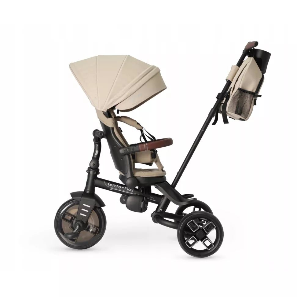 Трехколесный складной велосипед 6в1 QPLAY COMFO MAX Beige