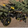 Велосипед трансформер 4в1 Nadle Go-Up с родительской ручкой и тормозом Yellow