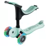 Самокат GLOBBER серии GO UP SPORTY пастельно зеленый, до 20/50кг, 1+, 3 колеса которые светятся