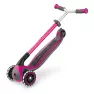 Самокат GLOBBER серии MASTER LIGHTS Pink колеса с подсветкой, 50кг, 4+