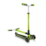 Самокат GLOBBER серии MASTER LIGHTS Green колеса с подсветкой, 50кг, 4+