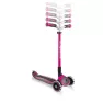 Самокат GLOBBER серии MASTER LIGHTS Pink колеса с подсветкой, 50кг, 4+