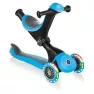 Детский самокат Globber GO-UP Deluxe Lights 5 в 1 Blue 1+