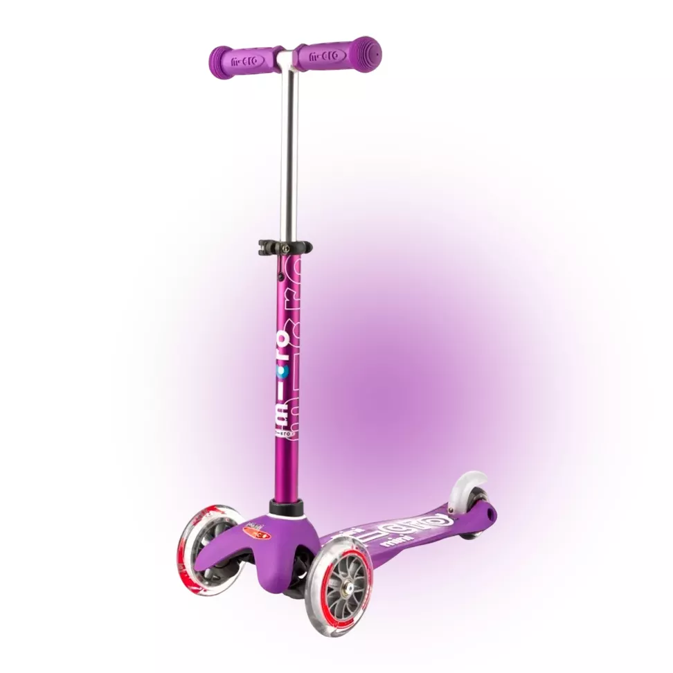 Триколісний дитячий самокат Micro Mini Deluxe Purple
