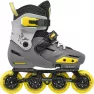 Ролики Rollerblade Apex charcoal-yellow 2025