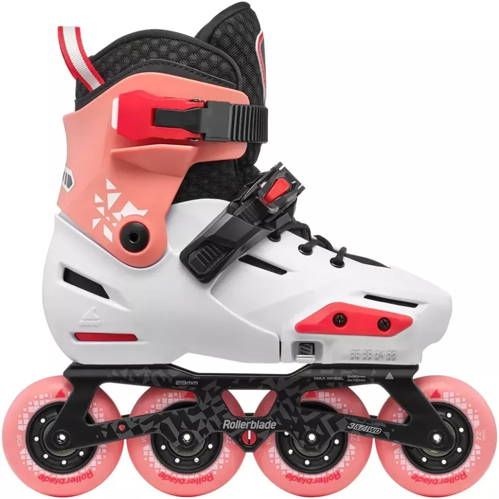 Ролики Rollerblade Apex G White/Coral 2025