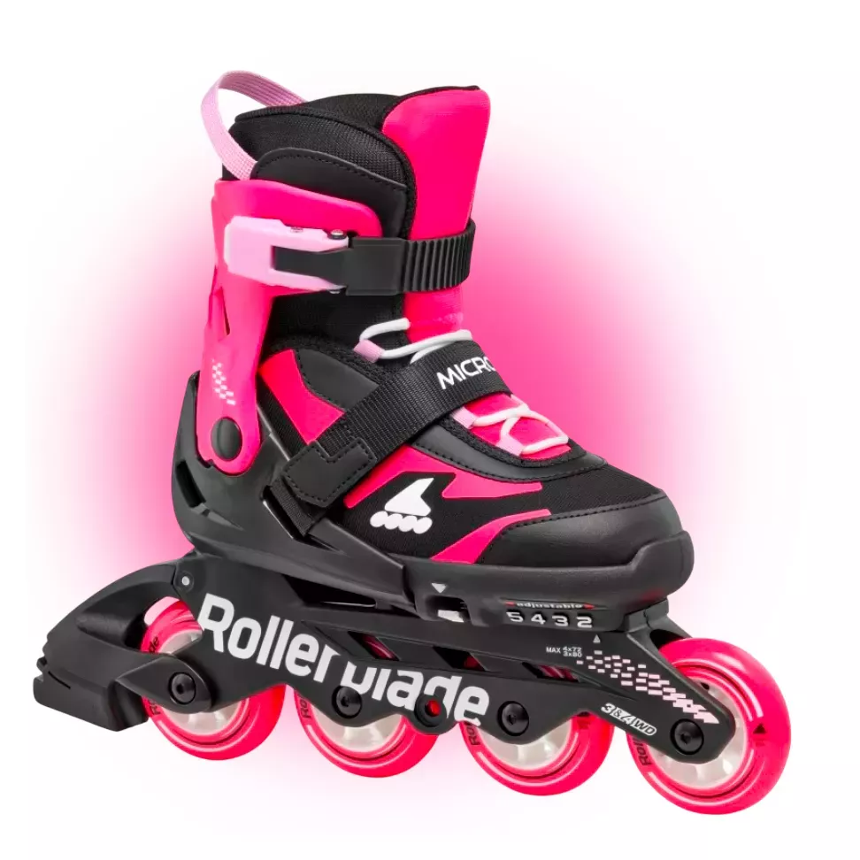 Дитячі ролики Rollerblade Microblade G 2025 з комплектом захисту 3в1 Cube