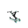 Самокат GLOBBER GO UP DELUXE LIGHTS 5в1 бирюзовый, светящиеся колеса, 20/50кг, 1+